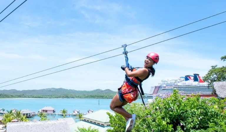 carnival cruise line zip line shore excursion