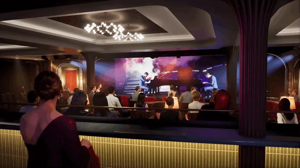 celebrity cruises boulevard lounge