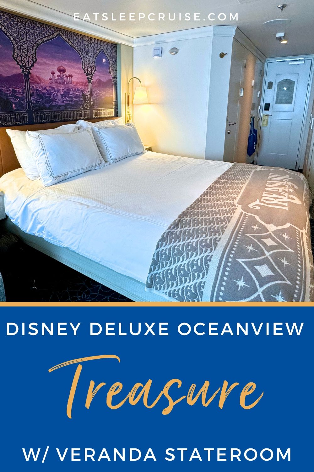 Disney Treasure Deluxe Oceanview with Veranda review