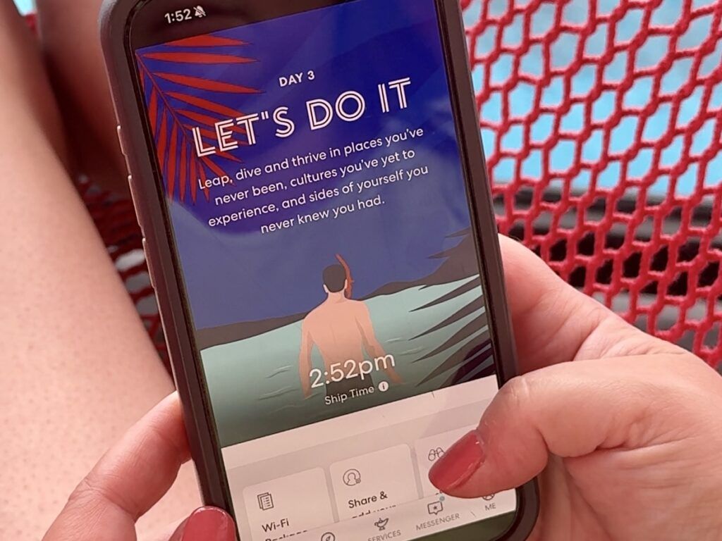 Virgin Voyages app