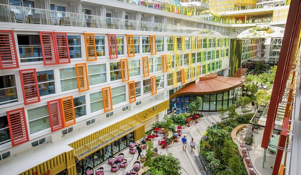 icon of the seas central park royal caribbean