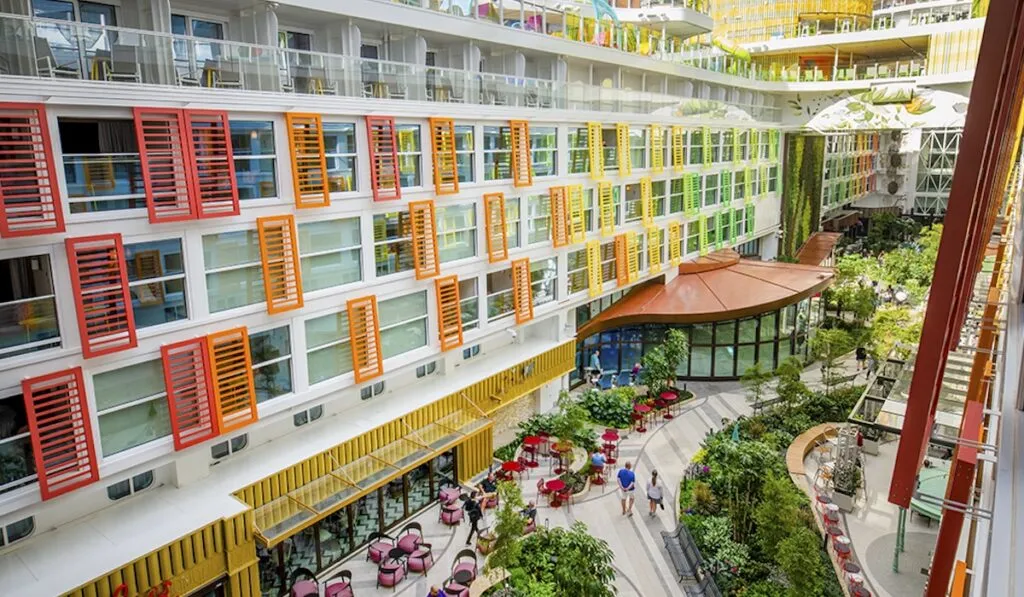 icon of the seas central park royal caribbean