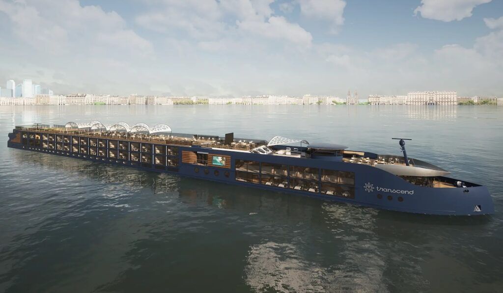 transcend cruises river ship