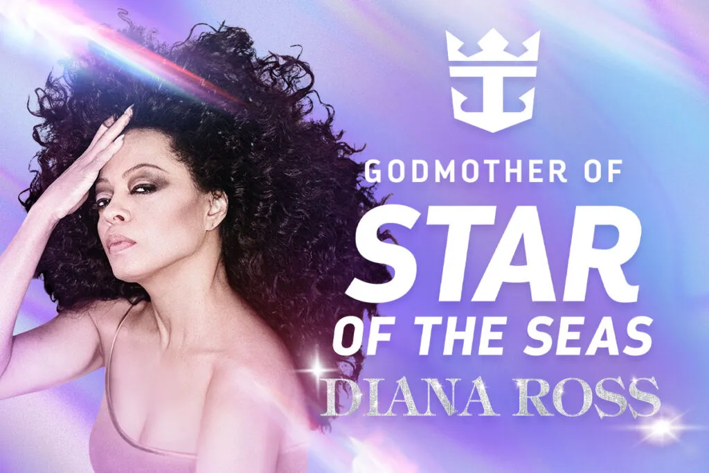 royal caribbean star of the seas diana ross godmother