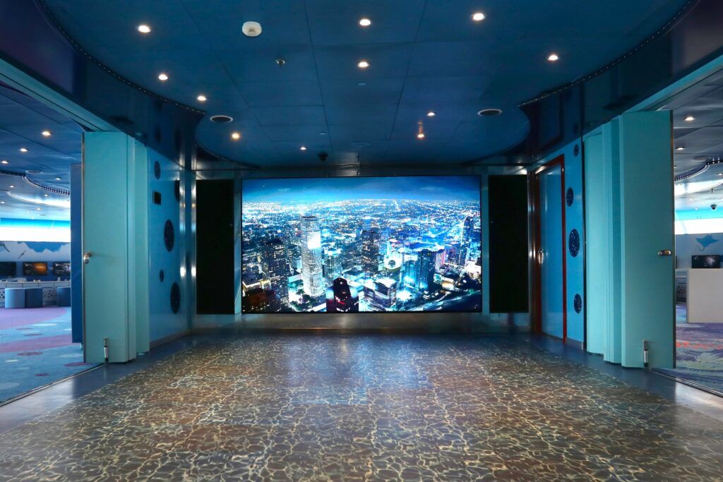 LED feature wall camp ocean carnival valor
