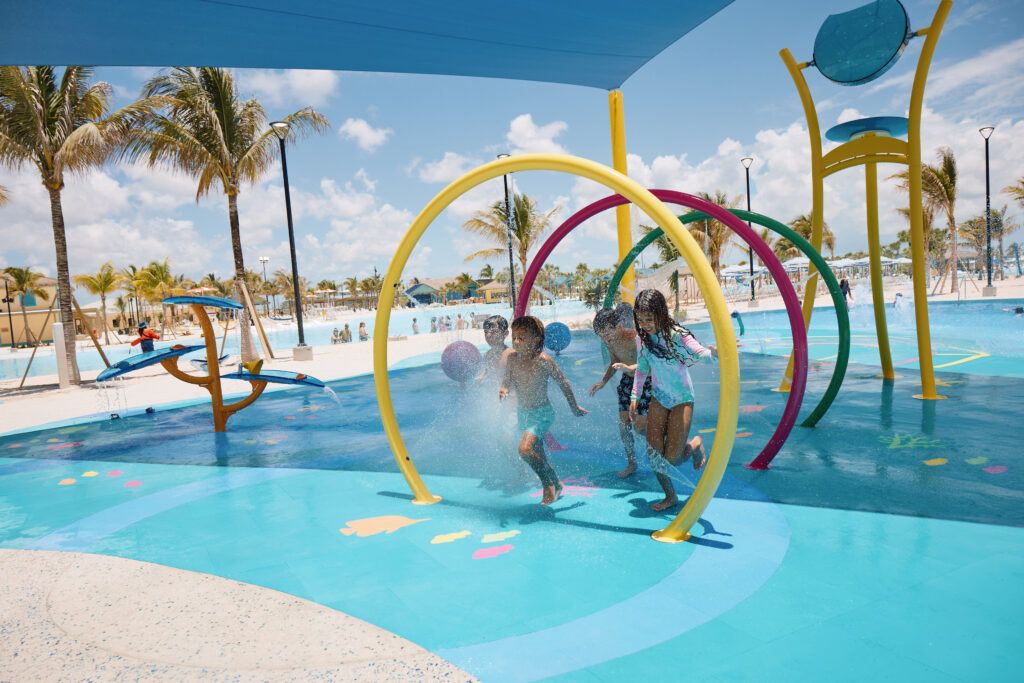 guppy grotto splash pad celebration key