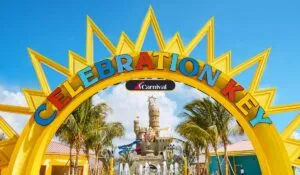 carnival cruise line celebration key paradise plaza