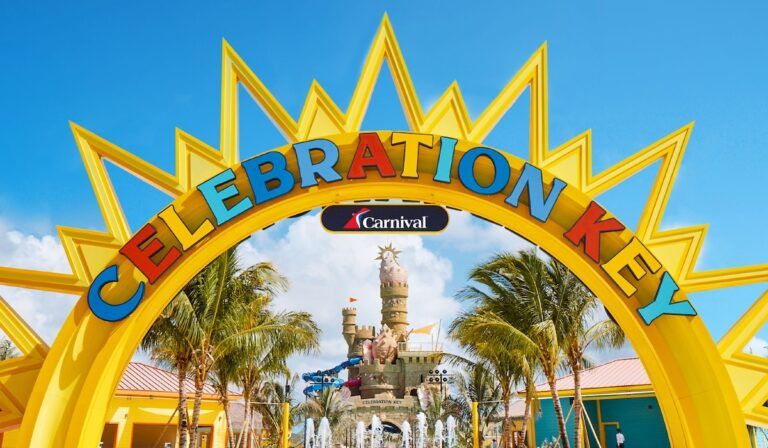 carnival cruise line celebration key paradise plaza