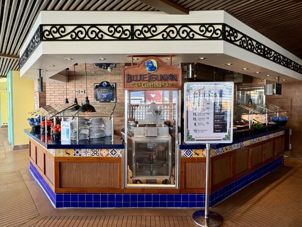 Blue Iguana Cantina Carnival Vista
