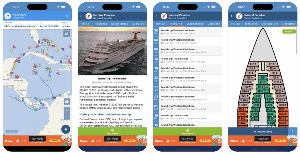 cruisemapper app