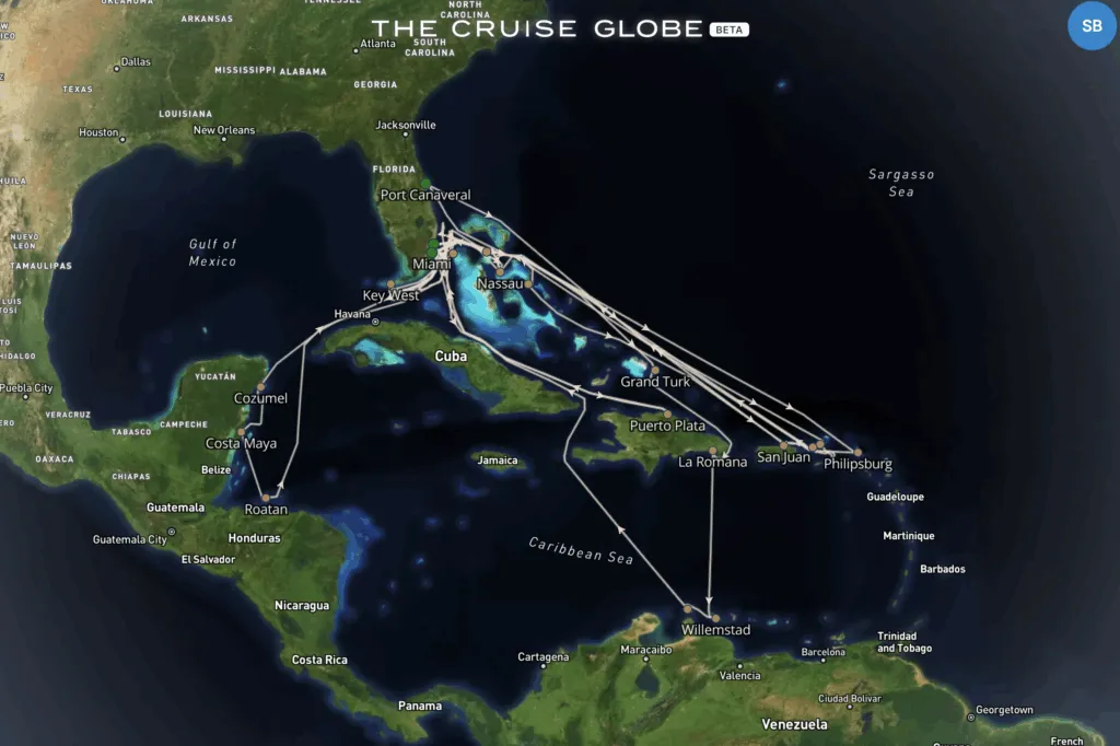 the cruise globe