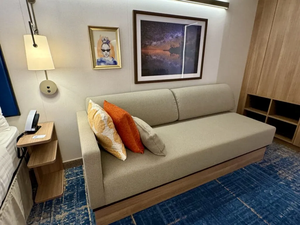 star of the seas balcony cabin review: ocean view balcony vs. infinite ocean view balcony