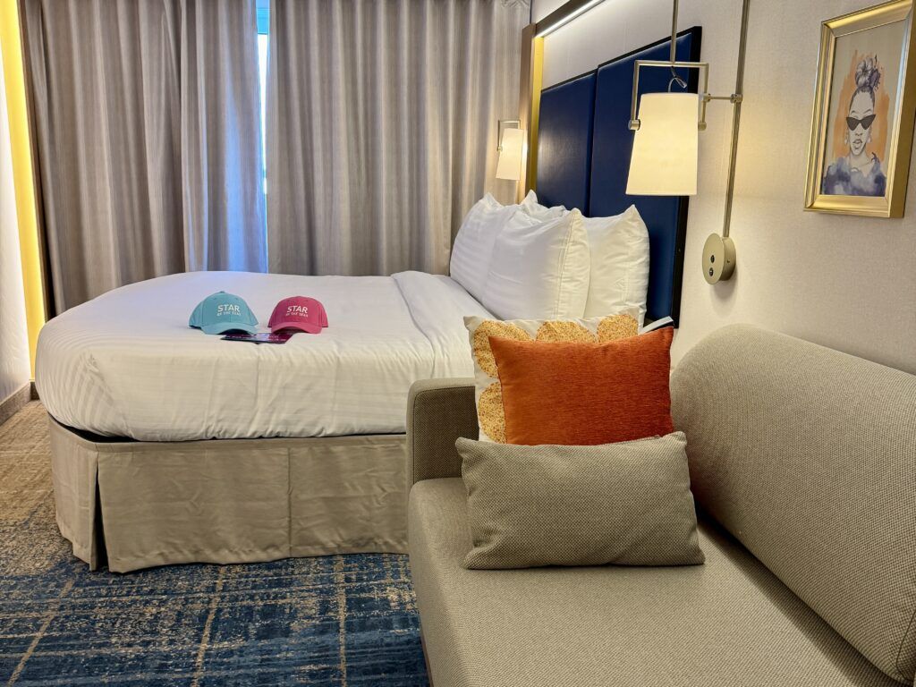 star of the seas balcony cabin review: ocean view balcony vs. infinite ocean view balcony