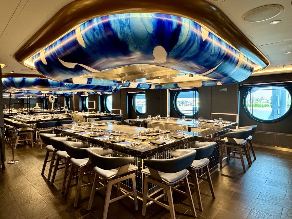 Norwegian Aqua restaurants