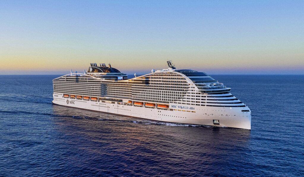 best new cruise ships - MSC World Asia
