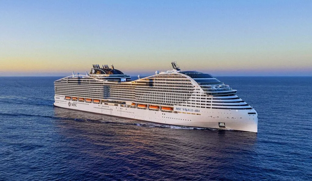best new cruise ships - MSC World Asia