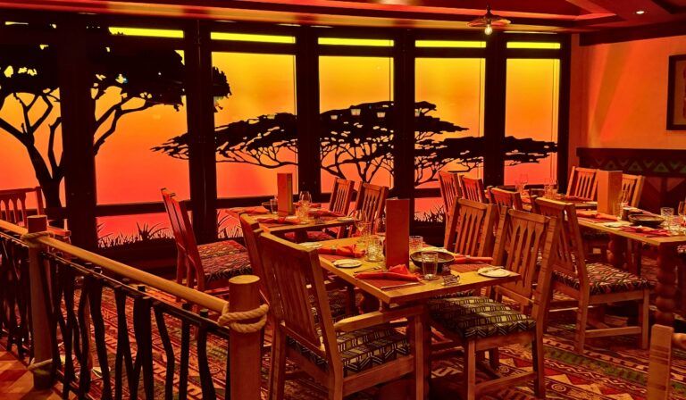 pride lands: feast of the lion king dining room disney destiny
