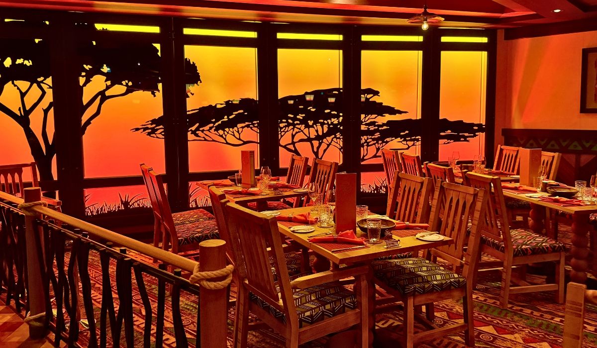 pride lands: feast of the lion king dining room disney destiny
