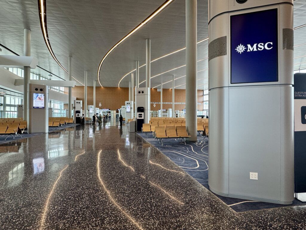 MSC cruise terminal