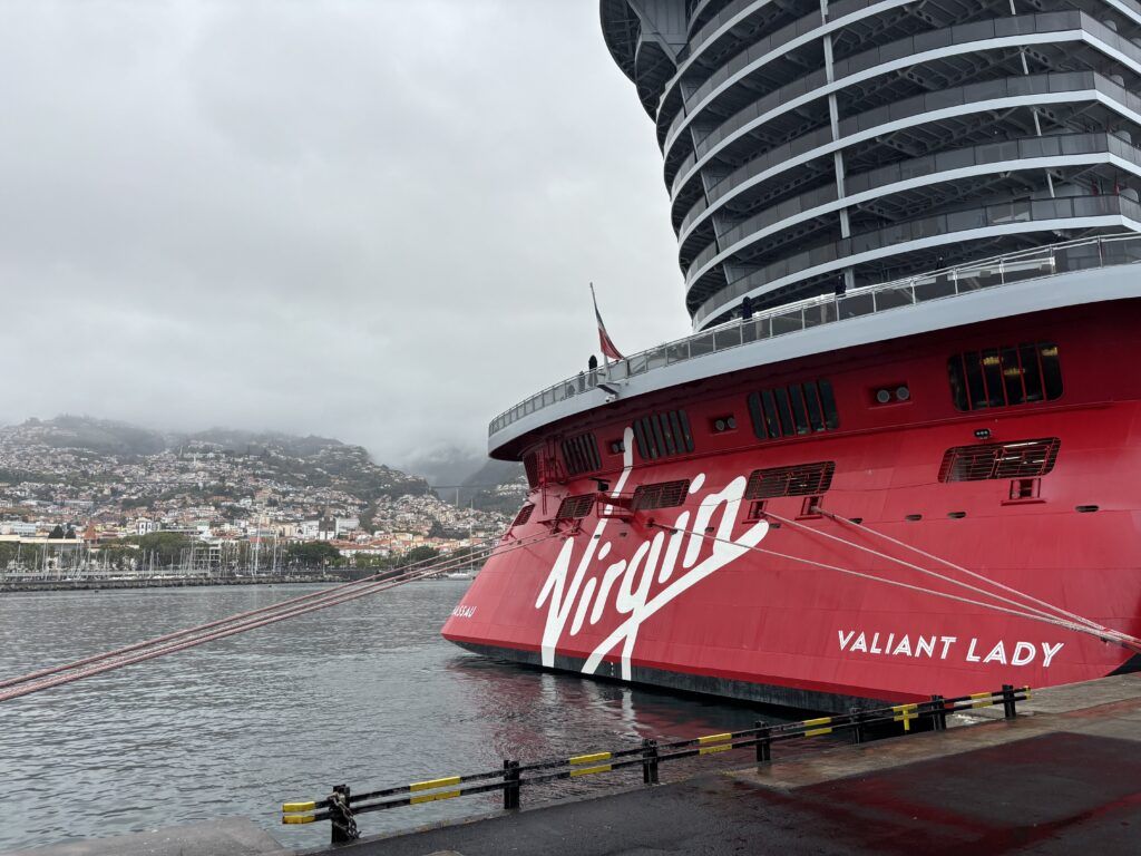 virgin voyages valiant lady in funchal madeira