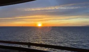 sunset strait of gibraltar