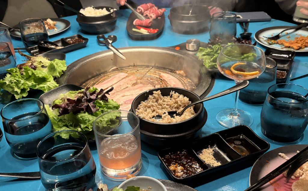 gunbae korean barbecue valiant lady