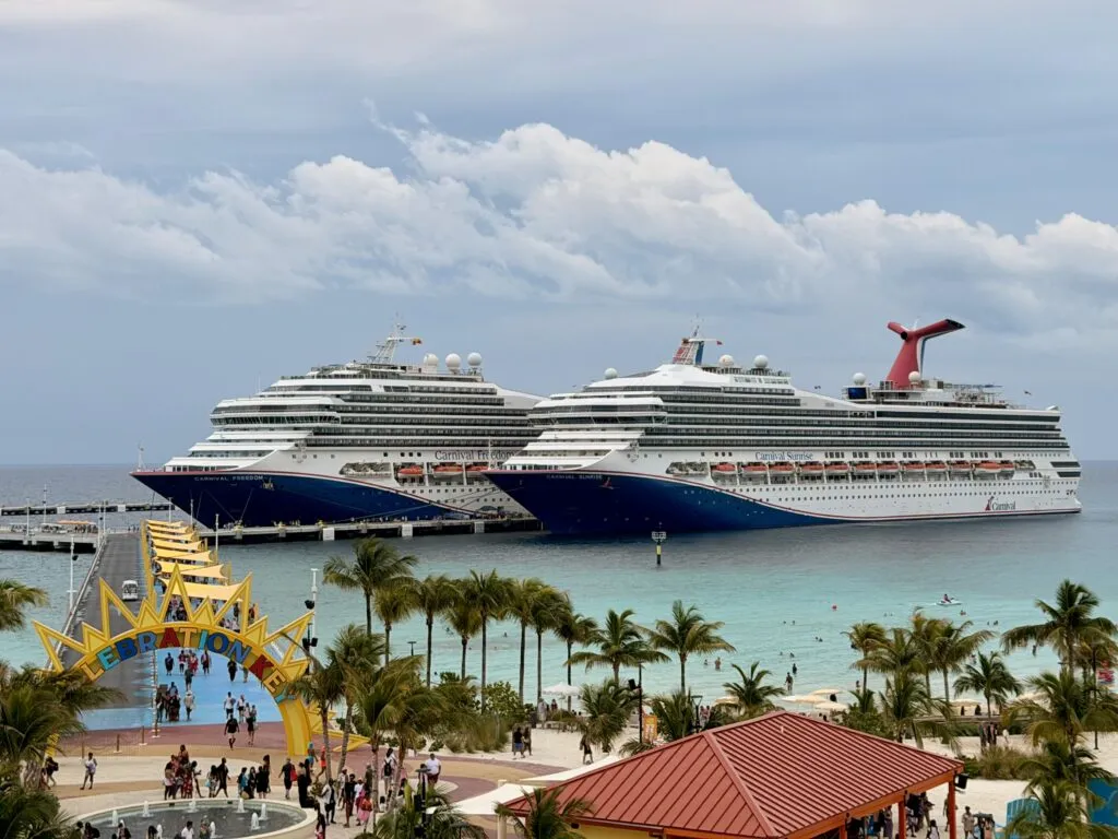 carnival cruise multiple ships